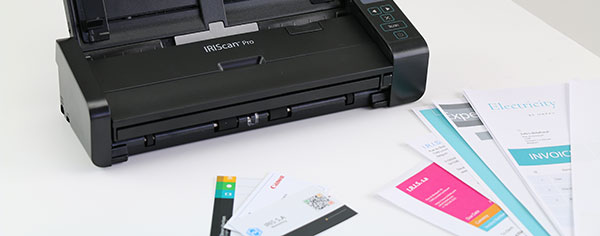 Scan your documents with IRIScan Pro