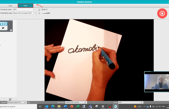 IRIScan Desk 6 Dyslexic  Améliorer le confort des dyslexiques