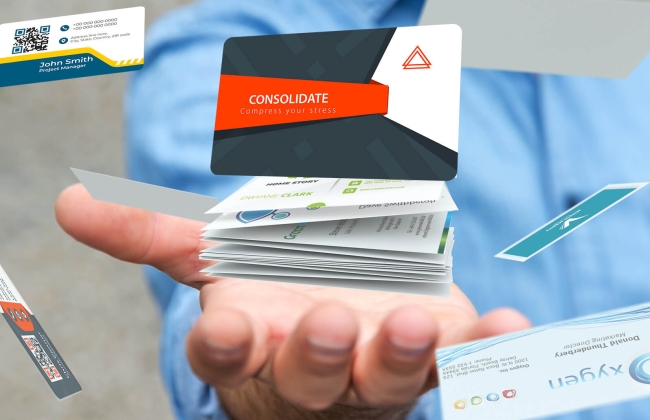 Convert your business cards