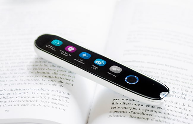 Ideal portable scanner, reading aid and pen scanner for everyone